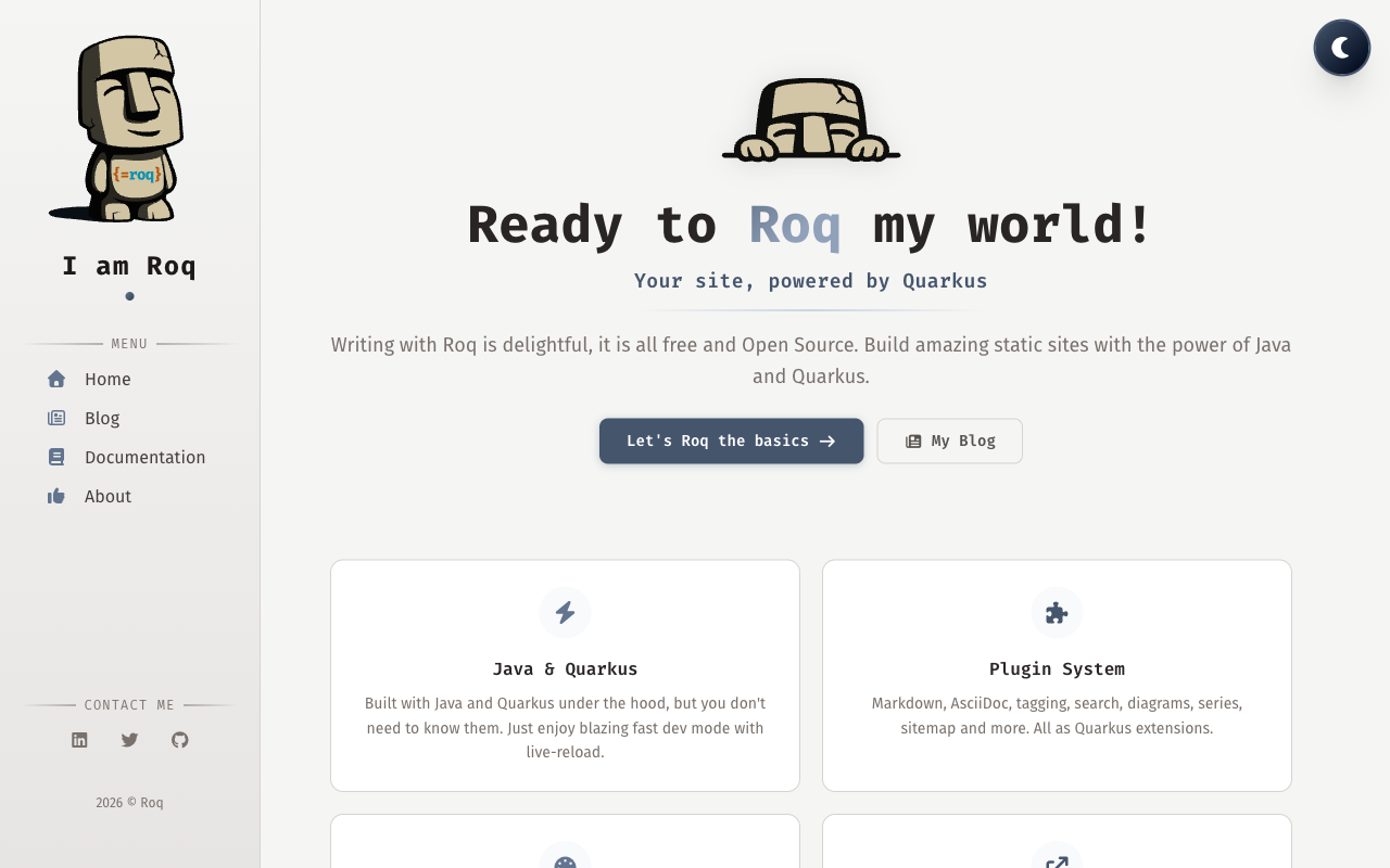 Home (light sidebar) - light