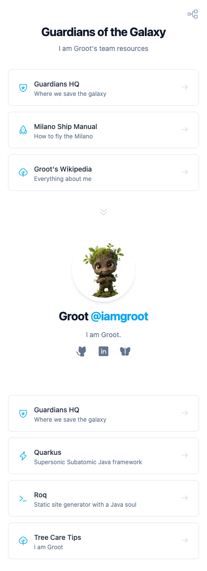 Tree page